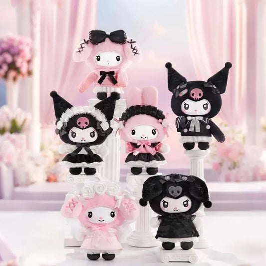 Genuine Toptoy Sanrio Family Angel Garden Series Blind Box Melody Kulomi Pendant Doll Gift